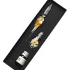 Stylos plume Dip Pen Floral Vintage Verre Signature Encre Outil D'écriture Papeterie Cadeau 230707