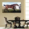 High Quality Canvas Art Reproduction of George Stubbs Hambletonian Horse Landscape Painting Hand Painted