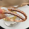 Luxury Snake Designer Bracelet Fashion Rose Gold Silver Bracelets Womens Men Bangles Jewelry Accessories Trendy Elegant Classic