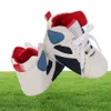 İlk Yürüyüşçüler Kız Bebek Yumuşak Bottom Antiskid Spor Ayakkabıları Yenidoğan Deri Basketbol Beşik Ayakkabı Bebek Çocuklar Moda Botları S7668523