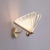 Wall Lamp European Butterfly Shape Home Decor Strong Light Transmittance Room Lighting High Quality Hardware Lights Decoration