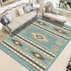 Carpet Moroccan Retro Style Living Room High Quality Flannel Bedroom Floor Mats Large Area Rug Sponge Elasticity Kids Carpets 230710