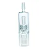 Nouveau vaporisateur Bong Bong Clean Smoke Borosilicate Bobublement de narguilé à tube en verre avec 1 Connecteur Birdcage Perc 14to18mm