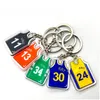 Creative Cartoon mignon basket-ball porte-clés acrylique pendentifs sacs ornements pour les fans de basket-ball Souvenir