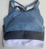 Ny modedesigner Yoga kläder Energy Women Sports Underwear Cross Bra Sexig silikon bomullsplatta