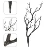 Decorative Flowers Plastic Dried Tree Twigs Branches Artificial Stem Decors Simulation Fake Accessory Antler Headband DIY