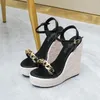 Sandales mode corde tissée chaussures pour femmes grande taille plate-forme décontracté talon compensé Shopping