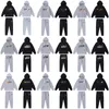 Survêtements pour hommes Trapstar London Pull Costume Sweats à capuche Brodé Shooters Sweat-shirt Pantalon Sportswear Streetwear Pull Vêtements décontractés