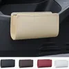 Accessori interni PU Pelle Car Trash Bin Automotive Garbage Can Dust Case Storage Box Multifunzionale Organizer Accsesories