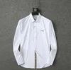 Palm angel t shirt Designer Geometric Plaid Fashion burbrery Long Sleeve Polo Neck Shirt Single Row Button Classic Business High Quality Cotton Bur Casual Shirts