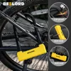 Lucchetti per bici BEELORD Bike U Lock Heavy Duty Anti-Tht Security U Cab Bicyc Lock con 12mm Fx Bike Cab per Scooter Ectric Road Bike HKD230710