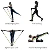 Faixas de resistência 11 pçs/conjunto Faixas de resistência de látex para treinamento em casa, exercícios, tubos de ioga, corda de puxar, expansor de borracha, faixas elásticas, equipamentos de ginástica HKD230710