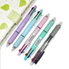 Ballpoint Pens 5 in 1 Multicolor Creative 4 Color Ball Pen Dill و Pencil Lead Multifunction Office School Supply 230707