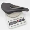 Bike Saddles New Ultra-light Full Carbon Fiber Mountain Bike Saddle Road Bicycle Seat Cushion Pro Saddle 85g HKD230710