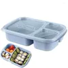 Dinnerware Sets Bento Box For Kids Portable Bowl Lunch Airtight Reusable Container With Lids Microwave Safe School Workplace Snack