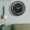 Relógios de parede Decoração criativa de sala de estar em acrílico Modelo de explosão de relógio de parede Minimalismo Estilo nórdico Relógio transparente Z230711