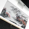 Mouse Pads Wrist Chinese painting Gaming Mouse Pad XXL Computer Mousepad Super Large XL Rubber Speed Desk Keyboard Mouse Pad Gamer Mat R230710