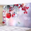 Tapeçarias decorativas para pendurar bola de natal tapeçaria quarto sala de estar tapeçaria para pendurar na parede decoração de casa tapete de natal para o natal ano novo r230710