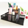 Office Mesh Desk Accessories Organizer Caddy Supplies Storage 4-compartment To Keep The Stuff You Need At Hand