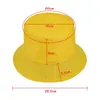 Chapeau de protection solaire pour loisirs, plage, extérieur, bleu neutre, papillon, pêcheur, seau pliable en coton, Panama 6N6T4