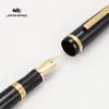 Fountain Pens Jinhao X850 Pen Copper Barrel Gold Clip Iraurita Fine MediumNibを書くための署名オフィススクールA7326 230707