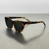 Óculos de sol de designer de luxo mulher óculos de sol reflexivos lunettes de soleil flash venda mulheres óculos moda sl276 1950s vintage óculos para o verão