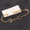 Retro Luxury Designer Charm Bracelets Brand Letter ggity Bracelet Chain Women man Gold Wristband Link Chain Couple Jewerlry Accessories 42