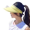 Chapeaux à large bord Chapeau de soleil d'été avec ventilateur de charge USB Haut vide pour la Saint-Valentin