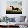 Классическая сельская местность Canvas Art Lord Grosvenors сладкий Уильям в пейзаже Джордж Стаббс живопись лошадью высокого качества