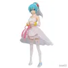 Actiespeelfiguren Anime Cartoon Schattig Virtueel Zanger Manga Standbeeld Beeldjes Actiefiguur Collectible Model Toy Cake Decor