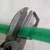 Office Scissors Sharp Screen Printing Squeegee Strip Scissor Cortador de Borracha Cor Verde Fácil de Operar Cola Comprimento 230707