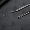 Chains Stainless Steel Fashion Hip Hop Iced Out Y Necklace Street Dance Delicate Men Women Gift For Him