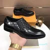 2023-Derby buty designerskie mokasyny męskie skórzane buty do sukienki Fashion Driver Party czarne Laofer Dressshoes rozmiar 38-45