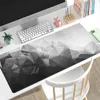 Mouse Pads Wrist Geometric Mouse Pad Gamer XL Home Custom Large Mousepad XXL Playmat Carpet Office Non-Slip PC Table Mat R230710