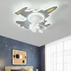 Pendant Lamps Fan Light Household Bedroom Children's Room Energy-saving Aircraft Modern And Minimalist Ceiling