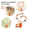 Rattles Mobiles Baby Stroller Toys Hanging Rattles Mobiles Crib Animal Hanging Bell Toys Elephant Gym Toys Mobile Stroller Crib Pendants Gifts 230707