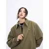 Giacche da donna Deeptown Vintage Bomber Corp Jacket Women Oversize Coreano Fashion Short Streetwear Outwear Cappotti stile Harajuku