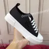 2023 Top Luxury 23S / S Scarpa casual da uomo in pelle di vitello Scarpe da ginnastica in pelle nera bianca Marche Comfort Scarpe da ginnastica da esterno Camminata casual da donna 35-45 hc210803