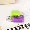 قارئ البطاقات ذاكرة الهاتف المحمول TF ICE COOL USB2.0 قارئ بطاقة مصغرة عالية السرعة