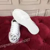 2023 nuevos zapatos casuales Luxurys Zapatillas de deporte de piel de becerro de cuero blanco FASHION Comfort Zapatillas de deporte al aire libre Pop con cordones para hombres Zapato para caminar hc210805