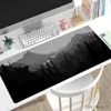 Musmattor Handled Deep Forest Mouse Pad Gamer XL Dator Ny musmatta XXL Lekmatta Naturgummi Mjuk halkfri bärbar dator Stationär musmatta R230710