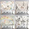 Tapestries Zoo Illustration Tapestry Wall Hanging Witchcraft Cute Children's Room Home Can Be Customized