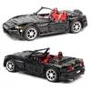 兵士 MOCs シリーズレーシングカーホンダ S2000 AP2 MOC 24500 ハイテクビルディングブロックレンガモデルおもちゃと互換性 230710