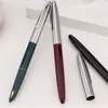 Fountain Pens High Quality HERO 329a Pen Retro Blue Black Red Business Office School Supplies 230707