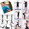 Bandas de resistência Bandas de resistência Expansor Exercício Bandas elásticas Conjunto com pernas Tiras de tornozelo para fisioterapia Home Workout Gym