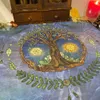 Tapisseries de décoration d'arbre de vie, tenture murale d'autel de sorcellerie, Oracle soleil lune, décoration esthétique pour chambre à coucher