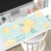 Mouse Pads Wrist Cute Fruit Mouse Pad Gaming XL New Custom Large Mousepad XXL Soft Carpet Natural Rubber Laptop Table Mat R230710