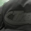 2023 Trapstar Jacket UK 럭셔리 디자이너 고품질 1 하이퍼 드라이브 기술 다운 -Black 버전 남성 겉옷 후드.