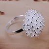 Wedding Rings Beautiful Cute Design Silver Color For Women Lady Party Fashion Jewelry Charm Nice Holiday Gifts R001