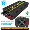 Jump Starter 8000W Pure Sine Wave Power DC 12V24V till AC Inverter 220v Solar Car Converter HKD230710